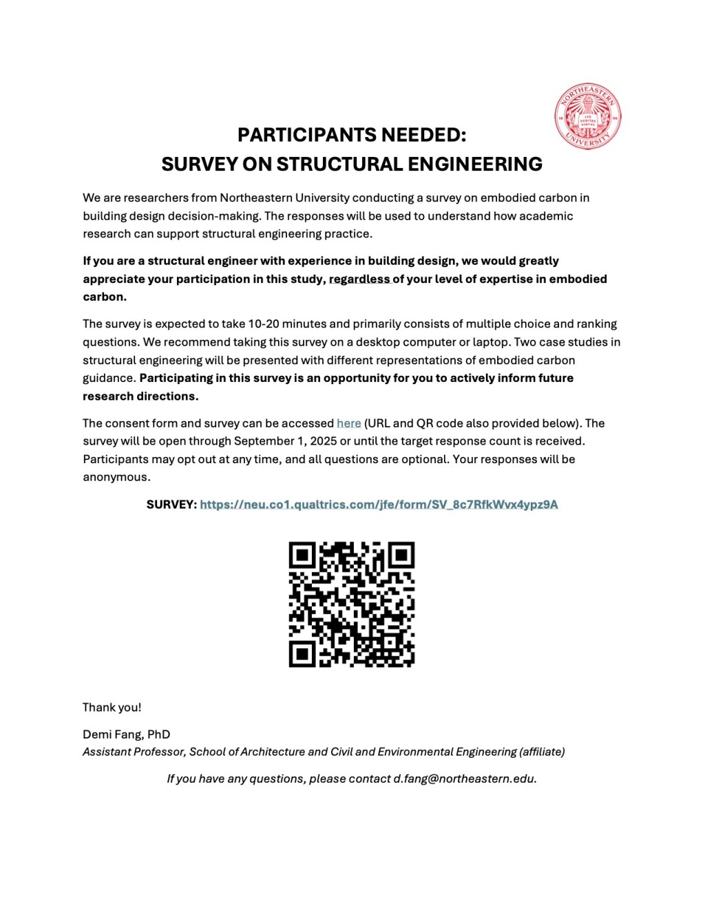 Survey for structural&nbsp;engineers