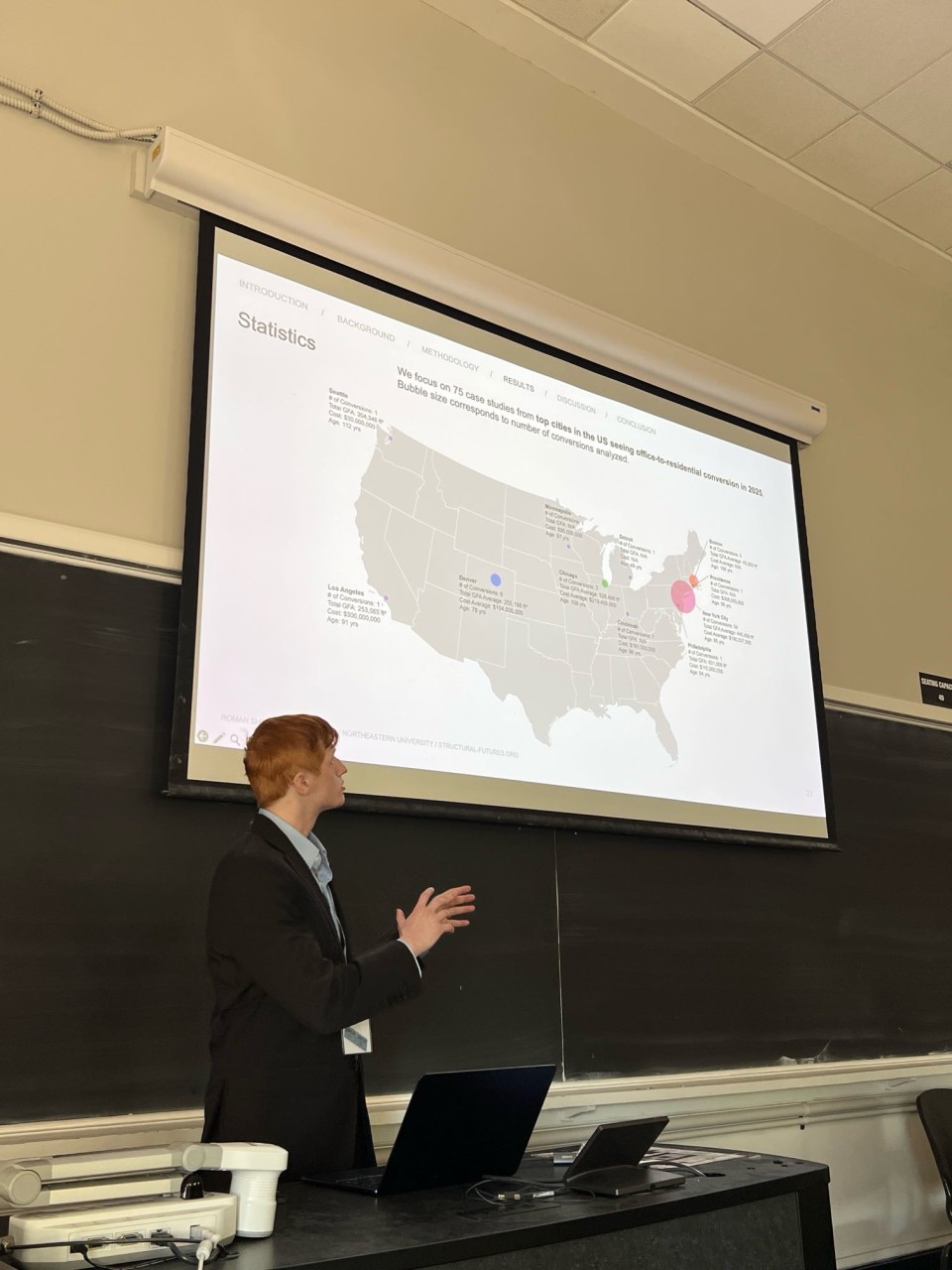 Presenting on office-to-residential conversions at Engineering Mechanics Institute (EMI) Conference&nbsp;2026